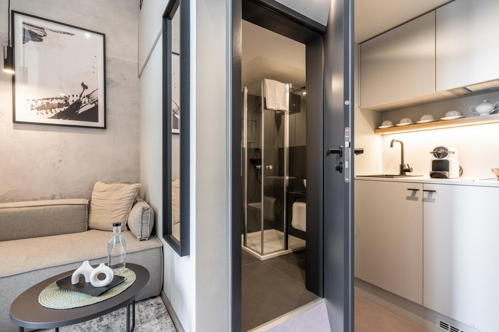 Honest Karlin Aparthotel Prague Room photo